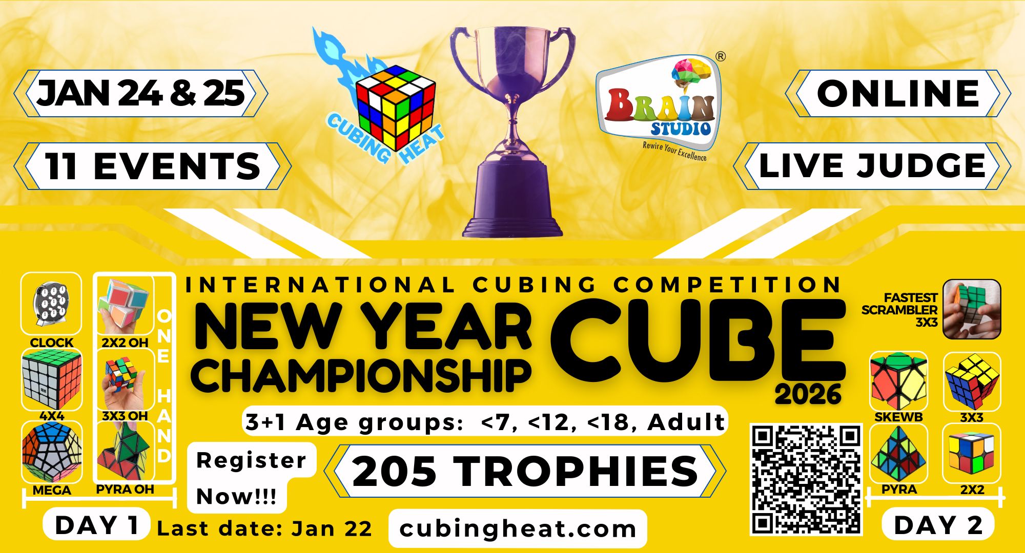 Online Cubing Competition January 2026
