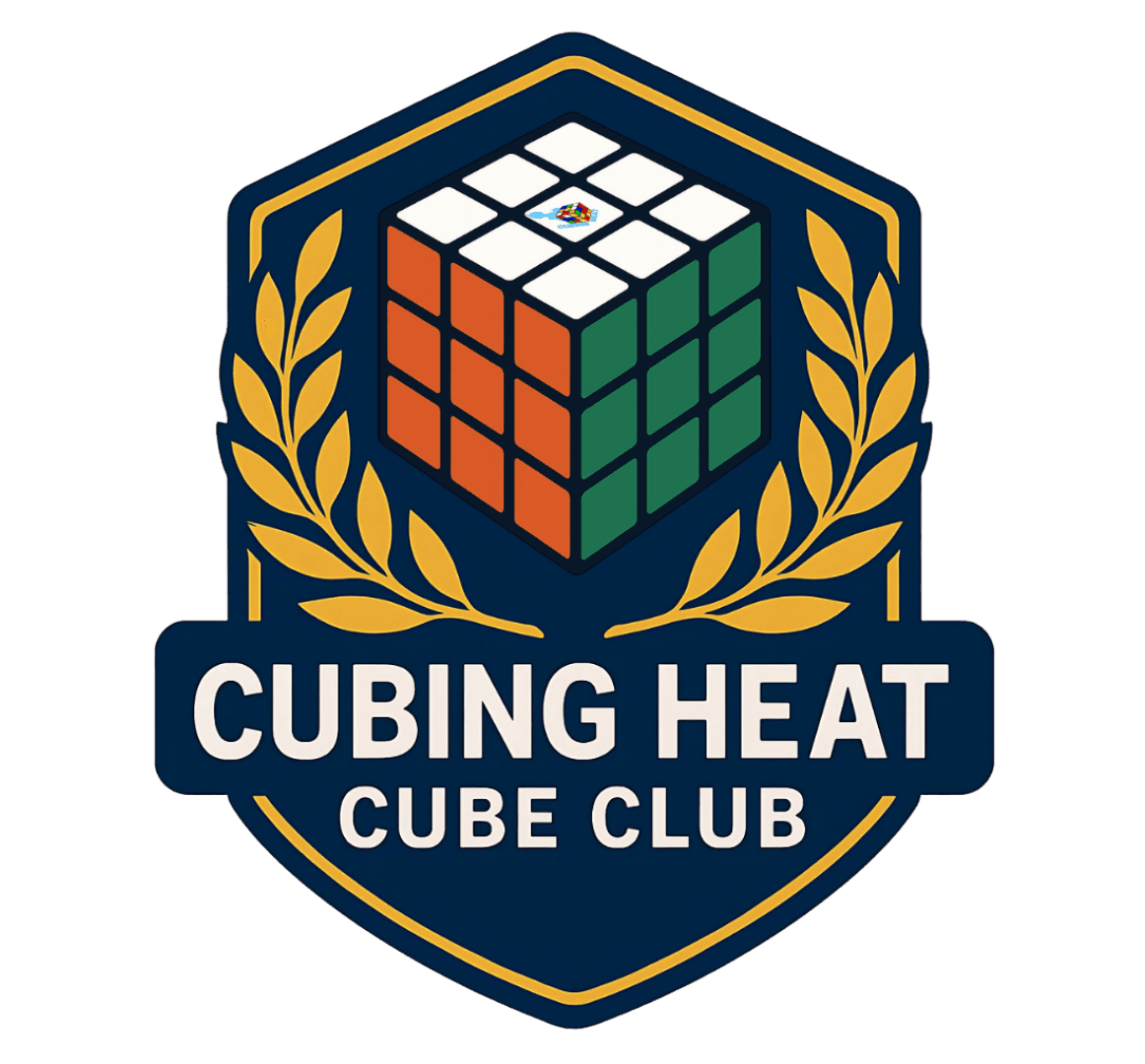 Cubing Heat Cube Club Logo